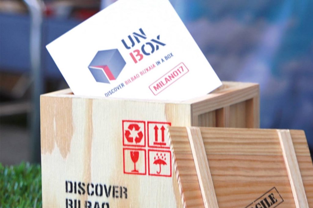 Unbox Milano, ‘transportar’ una porción de Bilbao y Bizkaia a Milán