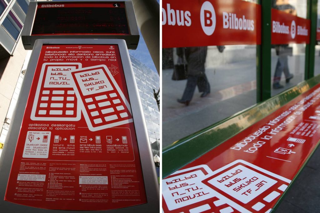 Campaña de información sobre el lanzamiento del nuevo servicio de información de autobuses para móviles