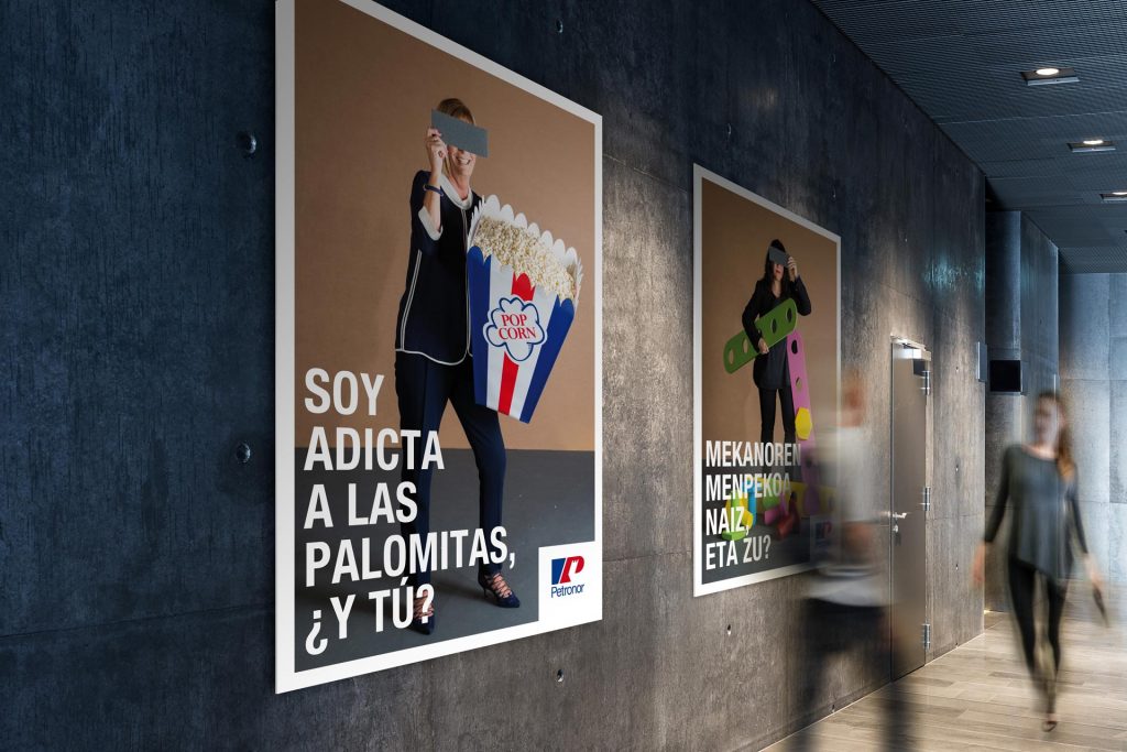 Campaña marketing con empleados - Publicidad y marketing Bilbao Bizkaia DT Creativos Estudio diseño