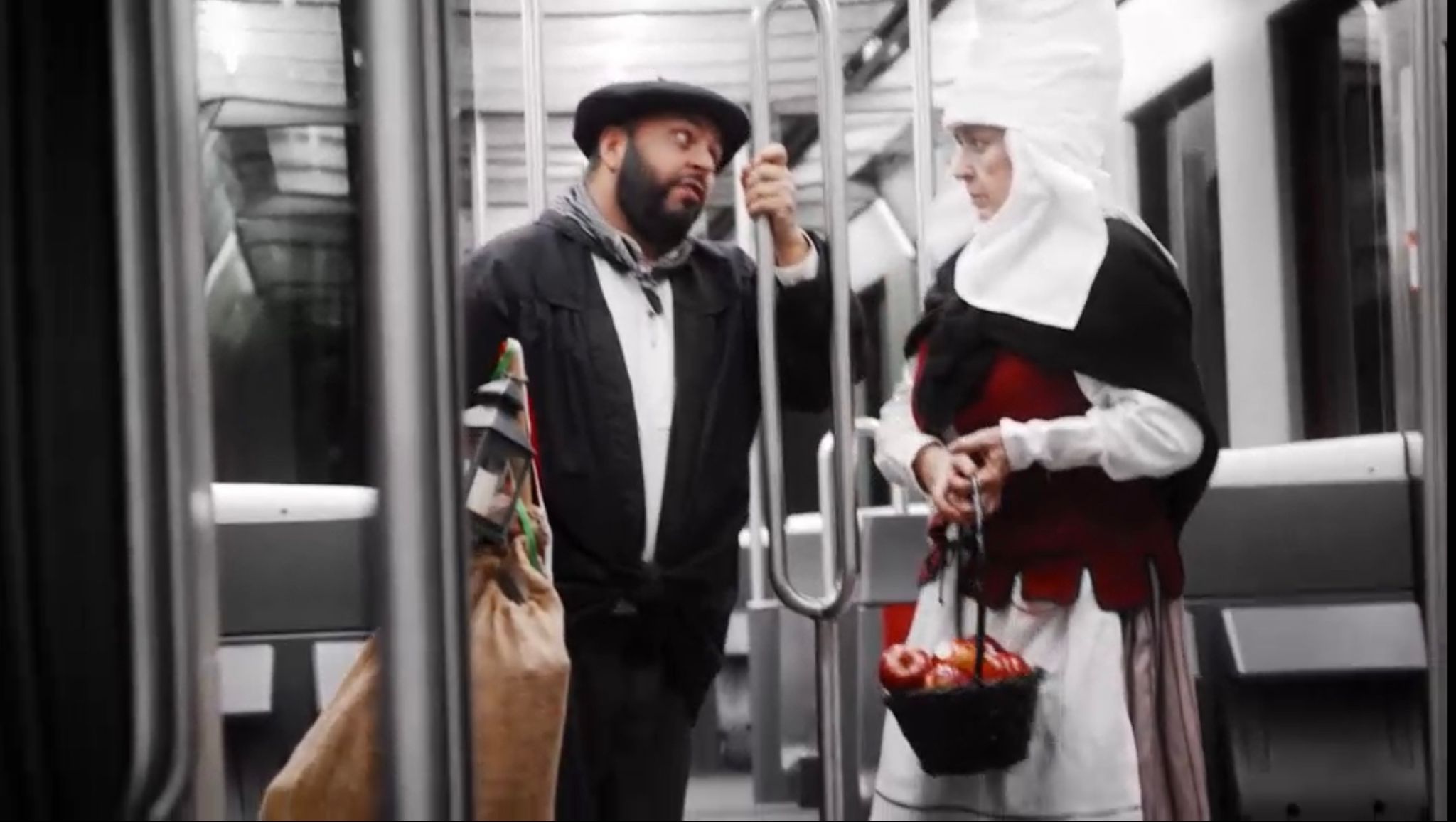 Publicidad metro bilbao campaña de comunicación felicitación Metro Navidad Olentzero - spot tv